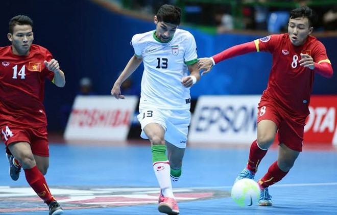 Việt Nam vs Iran (1-13): Quỵ ngã trước Vua Futsal châu Á - ảnh 1