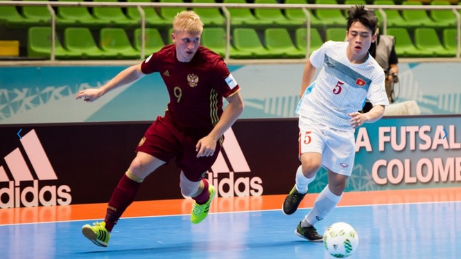 Thua đậm Nga, tuyển Việt Nam chia tay Futsal World Cup - ảnh 3