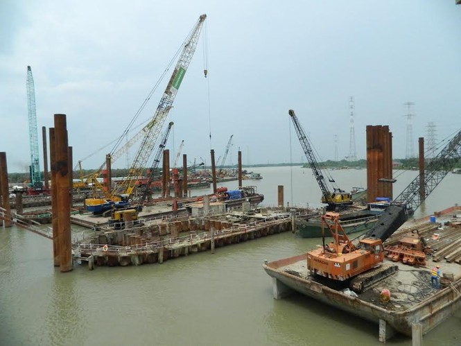 Trên công trường dự án chống ngập 10.000 tỷ đồng ở Sài Gòn - ảnh 3