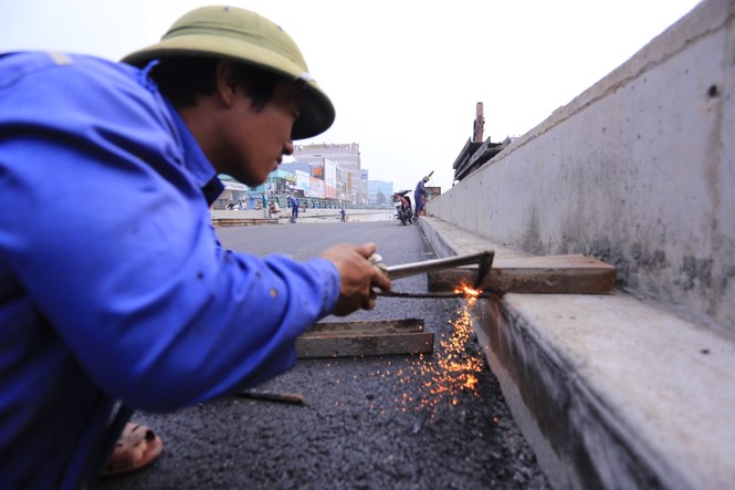 Cận cảnh hầm chui phục vụ APEC trước ngày thông xe - ảnh 7