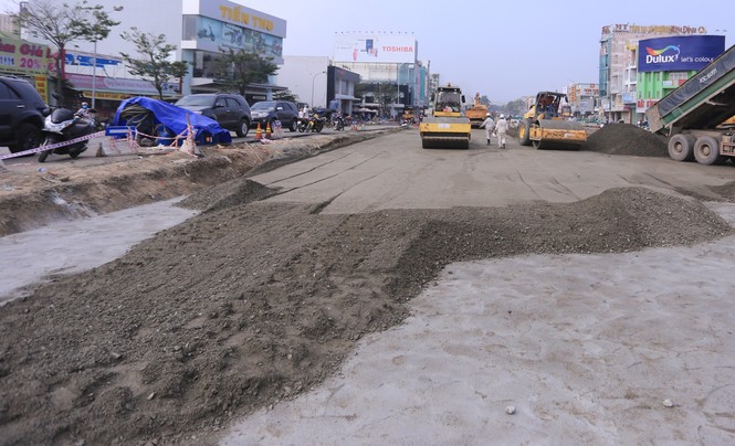 Cận cảnh hầm chui phục vụ APEC trước ngày thông xe - ảnh 4