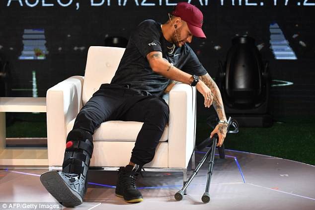 Ngôi sao Neymar chạy đua thời gian để kịp World Cup 2018 - ảnh 1