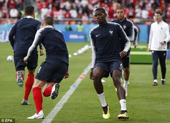 Pháp vào vòng 1/8 World Cup nhờ bàn thắng lịch sử của Mbappe - ảnh 18