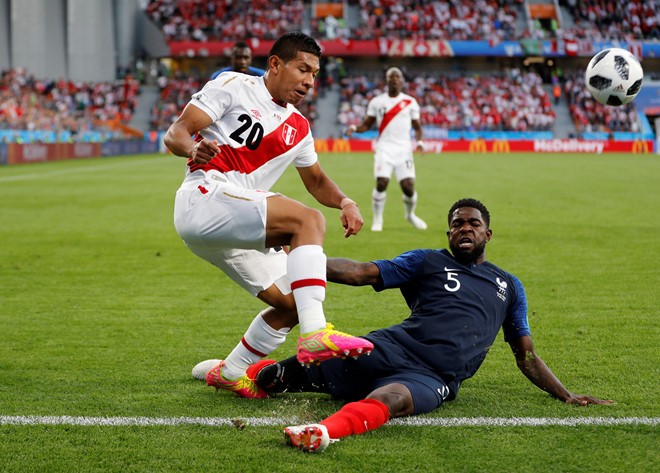 Pháp vào vòng 1/8 World Cup nhờ bàn thắng lịch sử của Mbappe - ảnh 13