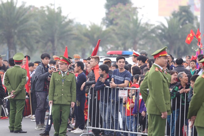 Không khí cổ động viên đón đội tuyển Việt Nam sau Asian Cup 2019 - ảnh 16