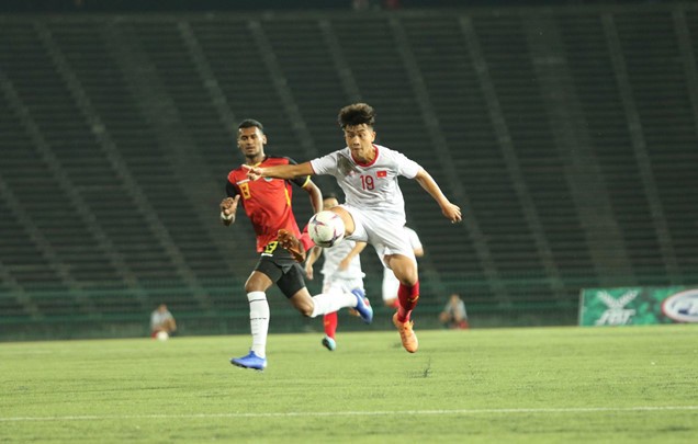 Thắng đậm Timor Leste, U22 Việt Nam vào bán kết giải Đông Nam Á - ảnh 3