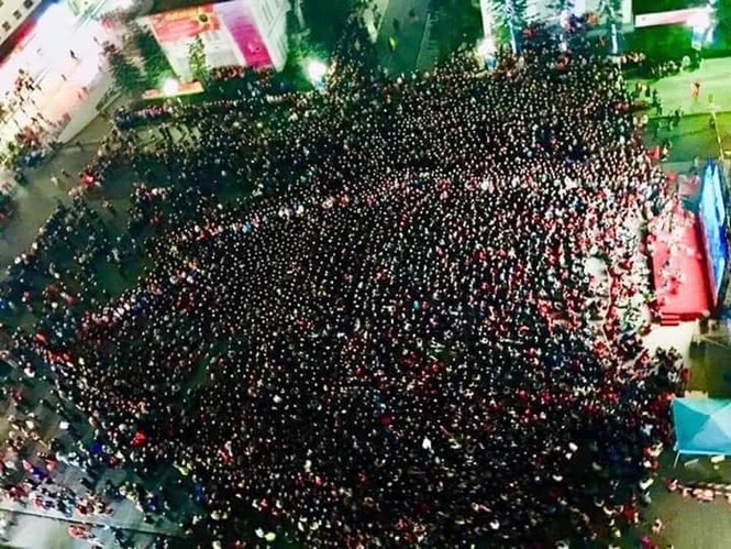 Triệu cổ động viên hò reo ăn mừng U22 Việt Nam vô địch SEA Games 30 - ảnh 47