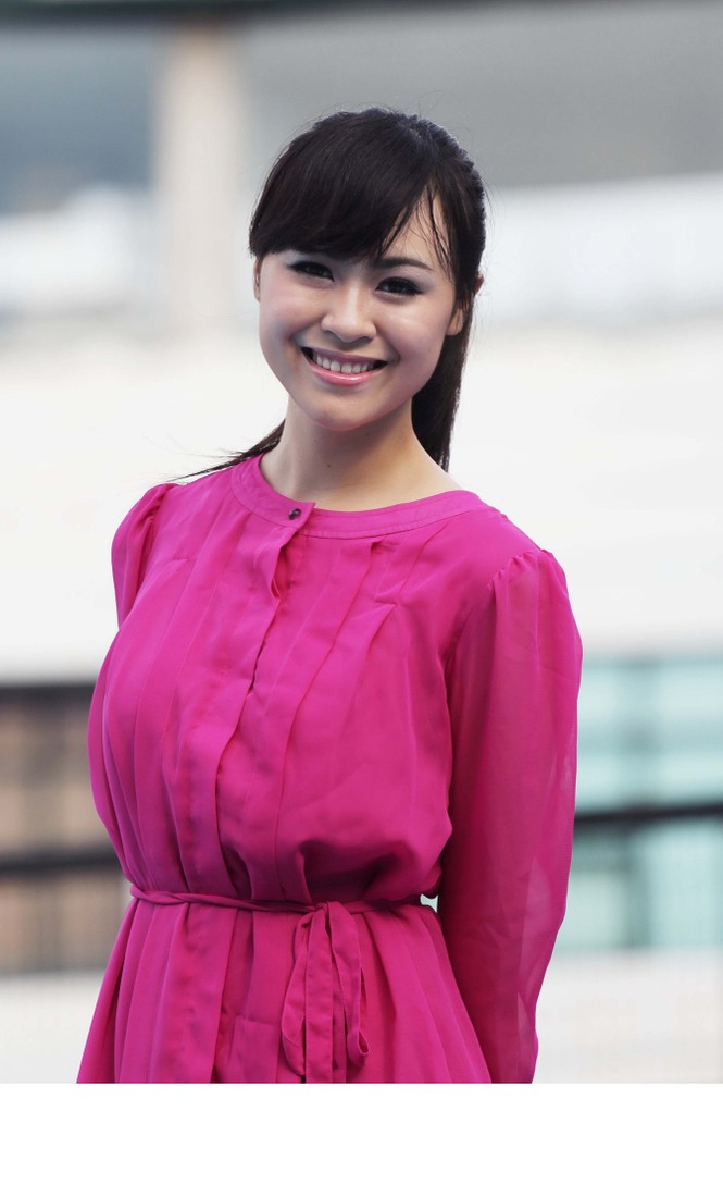 Hoàng Mỹ Linh dự thi Người đẹp Kinh Bắc 2014 - ảnh 1