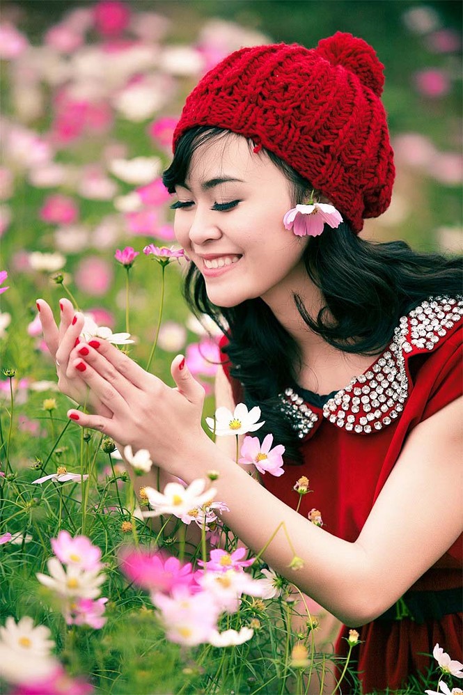 Hoàng Mỹ Linh dự thi Người đẹp Kinh Bắc 2014 - ảnh 4