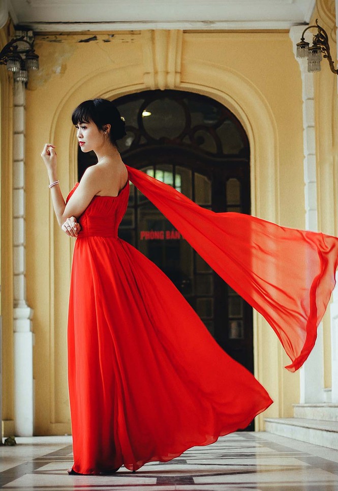 Hoàng Mỹ Linh dự thi Người đẹp Kinh Bắc 2014 - ảnh 5