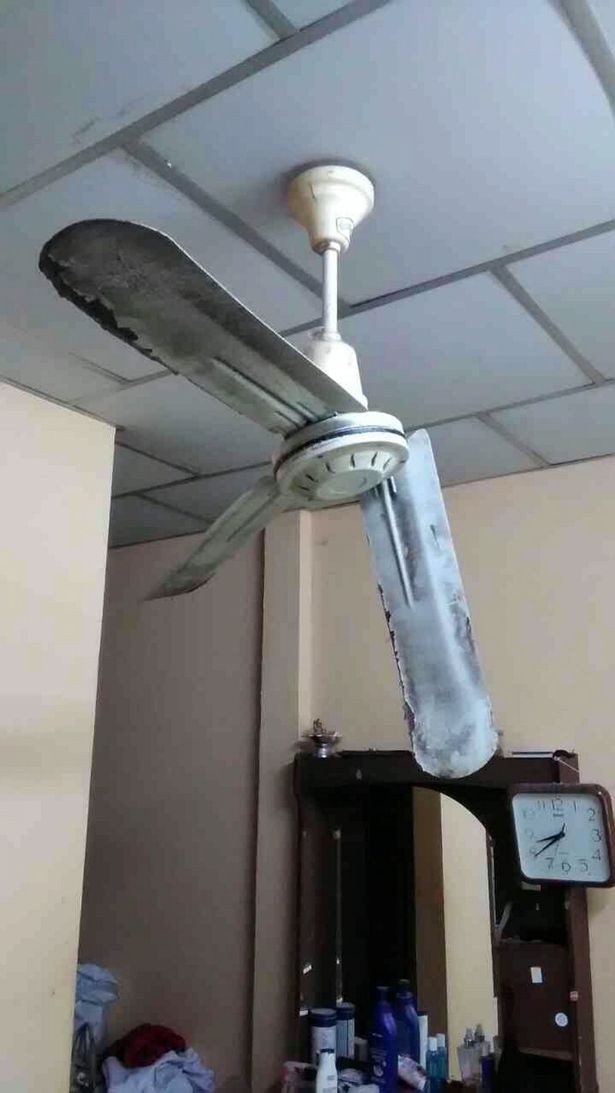 Bé gái 3 tuổi bị quạt trần chém vì bố chơi trò 'tung hứng' - ảnh 1