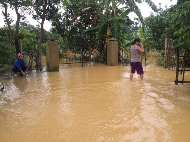 Hà Tĩnh: Vẫn còn nhiều xã của huyện Hương Khê bị lũ cô lập - ảnh 1