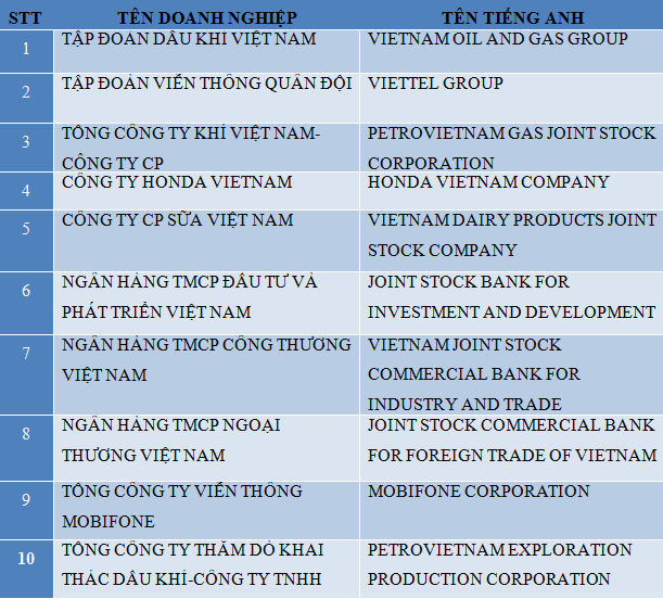 Lộ diện 10 doanh nghiệp nộp thuế lớn nhất Việt Nam - ảnh 1