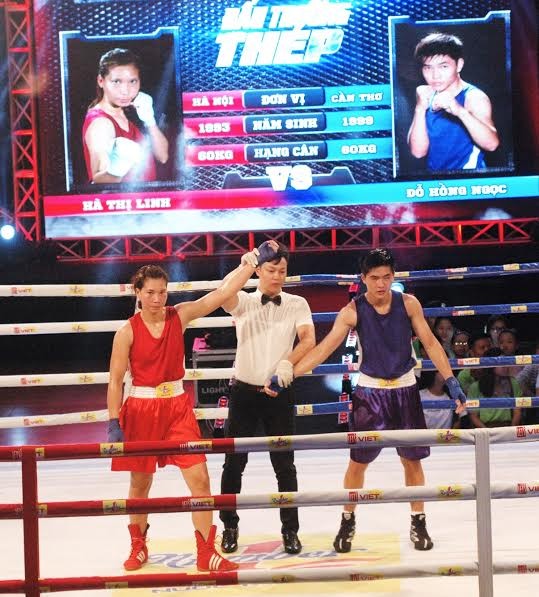 Màn so găng nảy lửa của các hotgirl làng Boxing Việt - ảnh 5