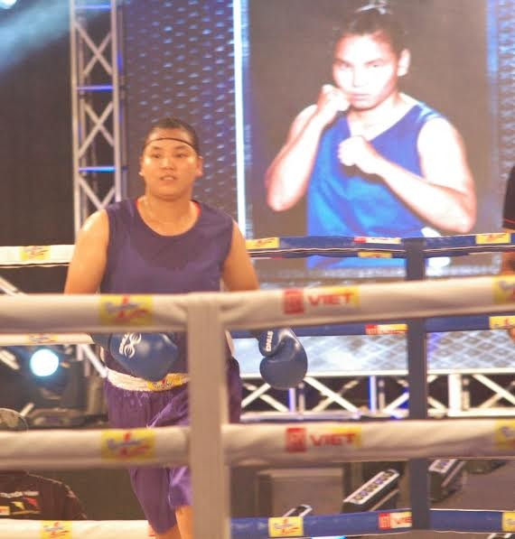 Màn so găng nảy lửa của các hotgirl làng Boxing Việt - ảnh 6