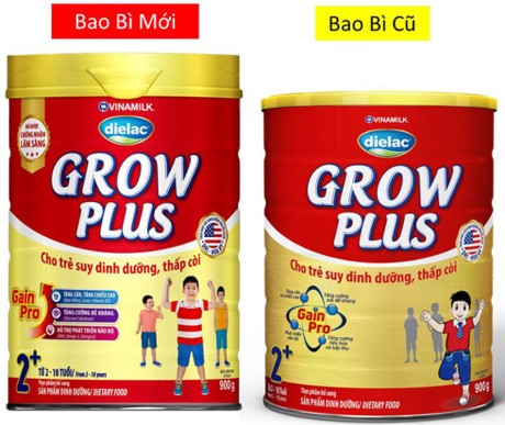 Vinamilk Dielac Grow Plus mới cho trẻ suy dinh dưỡng thấp còi, biếng ăn - ảnh 1