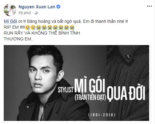 Sao Việt bàng hoàng trước sự ra đi của stylist Mì Gói ở tuổi 27 - ảnh 11