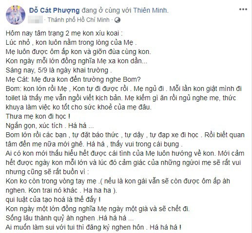Xuân Bắc viết ‘tâm thư’ chia sẻ nỗi buồn trong ngày khai giảng của con - ảnh 10