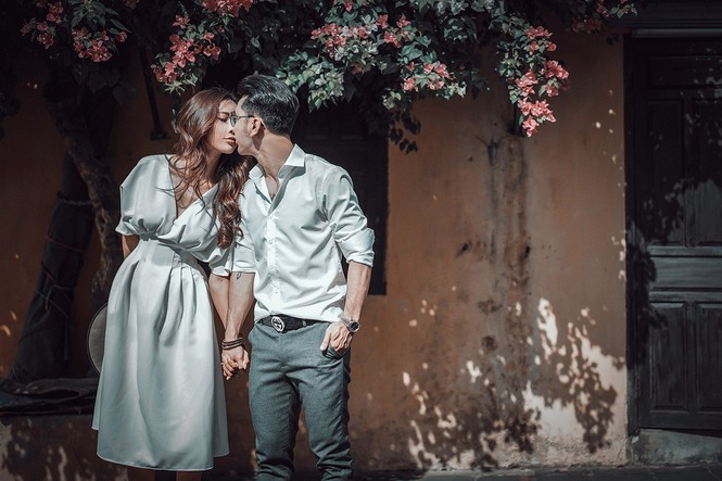 Ưng Hoàng Phúc ‘khoá môi’ bà xã trong bộ ảnh cưới ngọt như ngôn tình - ảnh 11