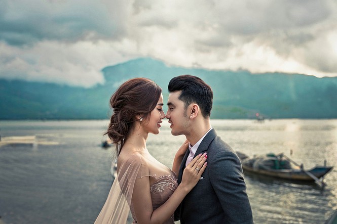 Ưng Hoàng Phúc ‘khoá môi’ bà xã trong bộ ảnh cưới ngọt như ngôn tình - ảnh 14