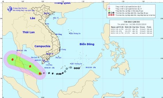 Bão số 1 áp sát Cà Mau, cảnh báo lốc xoáy ở Nam Bộ - ảnh 1