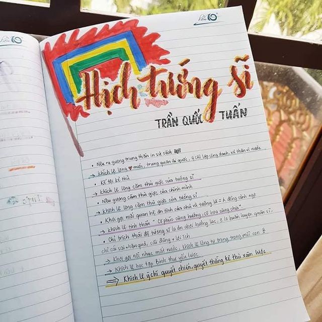 Nữ sinh lớp 9 sáng tạo đầu đề bài văn bằng tranh vẽ sống động - ảnh 2