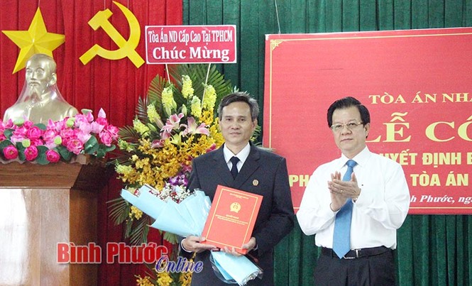 Tòa án nhân dân tối cao bổ nhiệm nhân sự mới - ảnh 1