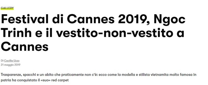 Báo quốc tế cũng ‘chín người mười ý' về váy hở bạo của Ngọc Trinh ở Cannes - ảnh 6
