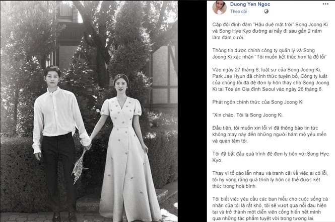 Sao Việt trước tin Song-Song ly hôn: Có người không còn tin vào tình yêu - ảnh 6