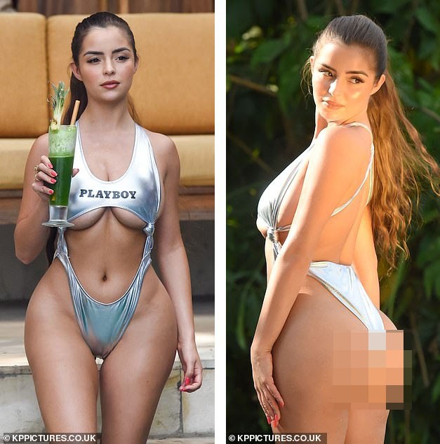 ‘Siêu vòng ba’ nước Anh thiêu đốt mọi ánh nhìn với bikini cut-out táo bạo - ảnh 3
