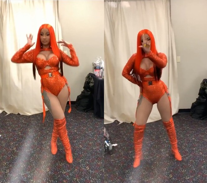 Cardi B phô body ‘xôi thịt’ hậu thẩm mỹ, kể chuyện bị fan ném áo ngực - ảnh 1