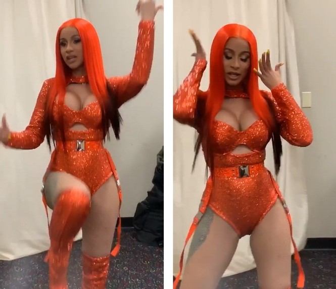 Cardi B phô body ‘xôi thịt’ hậu thẩm mỹ, kể chuyện bị fan ném áo ngực - ảnh 2