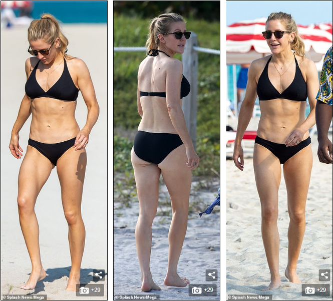 Giọng ca ‘50 sắc thái’ diện bikini hai mảnh, khoe body săn chắc trên bãi biển - ảnh 1