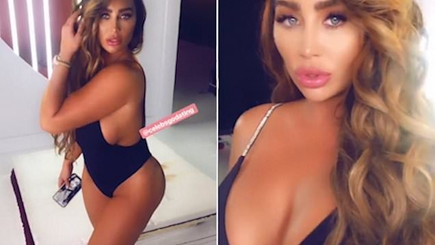 Lauren Goodger gây sốc với bộ cánh ‘khoét trên, xuyên thấu dưới’ phản cảm - ảnh 4