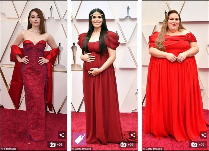 Dàn mỹ nhân Hollywood mặc gợi cảm táo bạo, đổ bộ thảm đỏ Oscar 2020 - ảnh 31