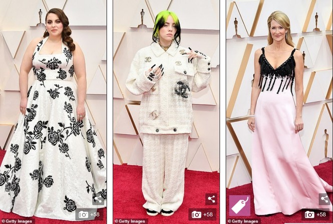 Dàn mỹ nhân Hollywood mặc gợi cảm táo bạo, đổ bộ thảm đỏ Oscar 2020 - ảnh 37