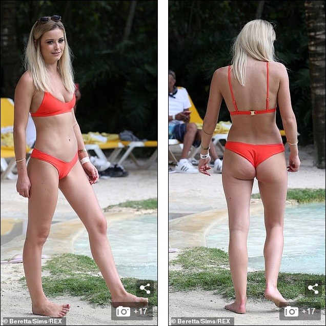 Olivia Bentley thả dáng nóng bỏng với bikini bé xíu - ảnh 2