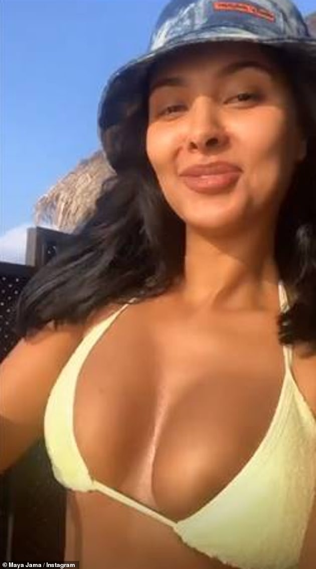 Nữ MC Anh Maya Jama khoe đường cong ‘bốc lửa’ với loạt bikini bé xíu - ảnh 6