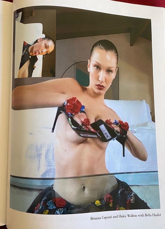 Bella Hadid chụp ảnh khỏa thân táo bạo, tiết lộ cách làm việc tại nhà mùa dịch - ảnh 6