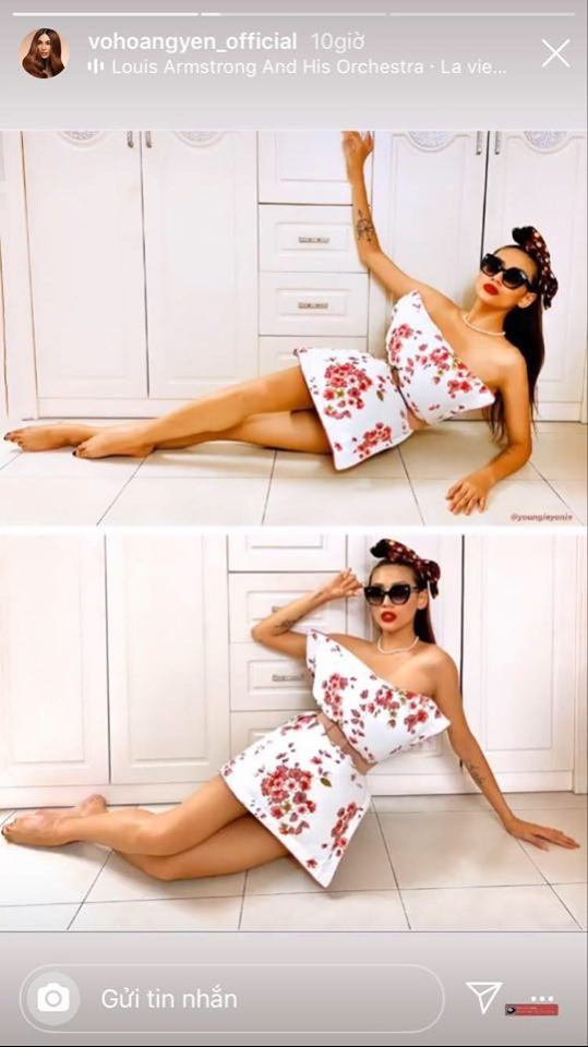 Sao Việt cách ly ngày 12: Ngọc Trinh khoe eo bé xíu, khẳng định ‘ốm nhưng vẫn khỏe’ - ảnh 7