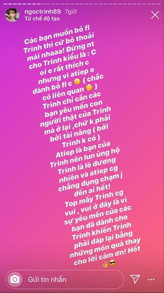 Bênh vực Vũ Khắc Tiệp sau ồn ào với Sơn Tùng M-TP, Ngọc Trinh tự nhận không có tài năng - ảnh 5
