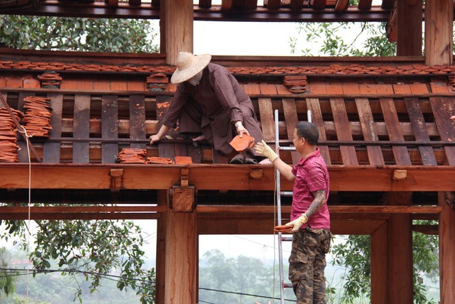 Bắc Giang: Hạ giải cổng, giữ nguyên tam quan chùa Bổ Đà - ảnh 2