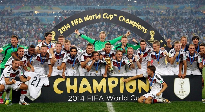 Đội tuyển Đức đã giành được bao nhiêu cúp vàng World Cup?
