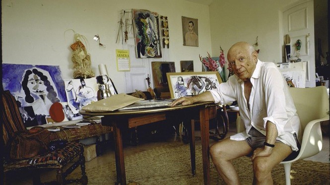 Picasso được cha ông đào tạo hội họa chính thức vào năm ông mấy tuổi?