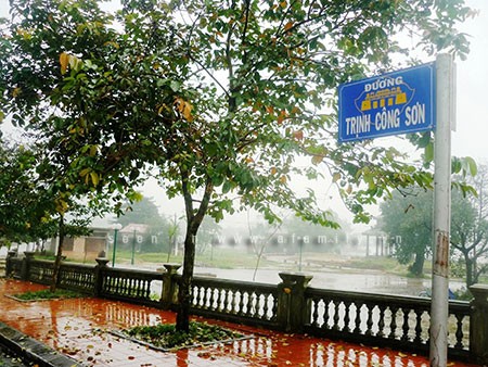 Quyết định lấy tên của Trịnh Công Sơn đặt cho con đường ở TP Huế được thông qua vào năm nào?
