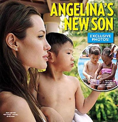 Bức ảnh Pax Thiên với mẹ nuôi Angelina Jolie được tạp chí People mua độc quyền với giá bao nhiêu?