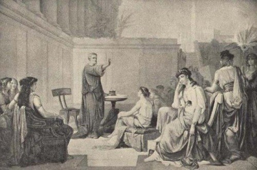 Pythagoras mở trường cho cả phụ nữ theo học?