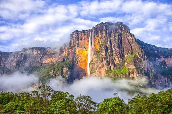 Thác nước nào sau đây ở Venezuela cao nhất thế giới?