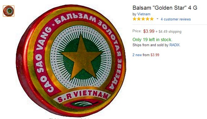 Cao Sao Vàng 'cháy hàng' trên eBay, Amazon - ảnh 1