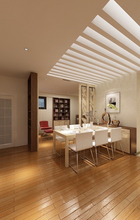Nội thất chung cư 104m2 với vách ngăn đa năng - ảnh 13